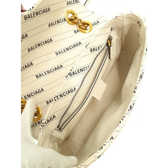 Gucci & Balenciaga GG Marmont The Hacker Project Small Bag Chain Ivory - Picture 2 of 7